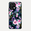 Cute Floral Glass Case Cover For Oppo F31 5G