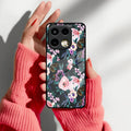 Cute Floral Glass Case Cover For Realme 16 Pro Plus 5G