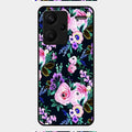 Cute Floral Glass Case Cover For Redmi Note 13 Pro Plus 5G