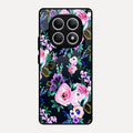 Cute Floral Glass Case Cover For Redmi Note 15 5G