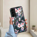 Cute Floral Glass Case Cover For Samsung - ShopOnCliQ