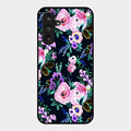 Cute Floral Glass Case Cover For Samsung Galaxy M55S 5G