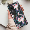 Cute Floral Glass Case Cover For Vivo - ShopOnCliQ