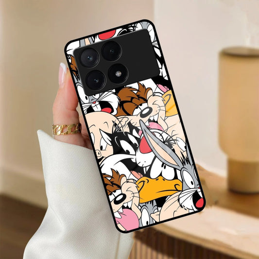 Cute Bugs Bunny Glossy Metal Case Cover For Poco