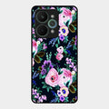 Cute Floral Glossy Metal Case Cover For Realme 15 Pro 5G