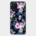 Cute Floral Glossy Metal Case Cover For Realme 9 5G