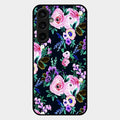 Cute Floral Glossy Metal Case Cover For Samsung Galaxy S23 Fe 5G