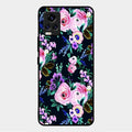 Cute Floral Glossy Metal Case Cover For Vivo V20 Pro 5G