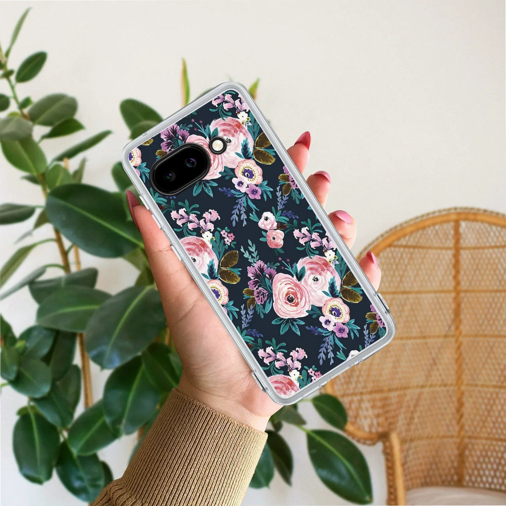 Cute Floral Anti Yellow Case For Google Pixel 10a 5G