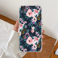 Cute Floral Transparent Silicon Case For iPhone 7 / iPhone 8 / iPhone Se 2020