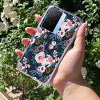 Cute Floral Transparent Silicon Case For iQOO Z7s 5G
