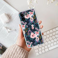 Cute Floral Transparent Silicon Case For iQOO Z7 Pro 5G