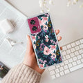 Cute Floral Anti Yellow Case For Motorola G85 5G
