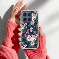 Cute Floral Anti Yellow Case For Motorola Edge 60 Pro 5G