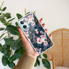 Cute Floral Transparent Silicon Case For OnePlus Nord CE 2 Lite