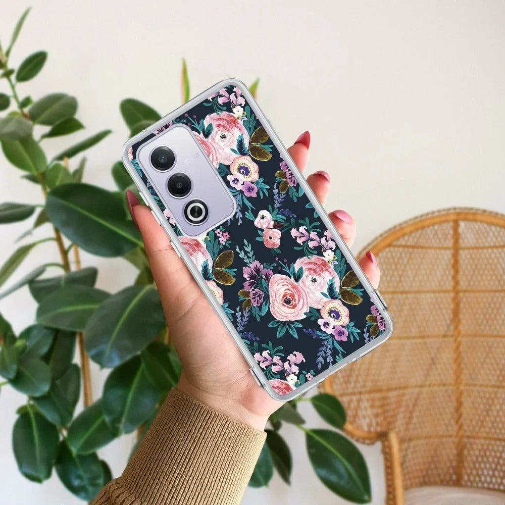Cute Floral Anti Yellow Case For Oppo A3 Pro 5G