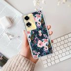 Cute Floral Anti Yellow Case For Oppo A59 5G