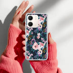 Cute Floral Anti Yellow Case For Oppo A5X 5G