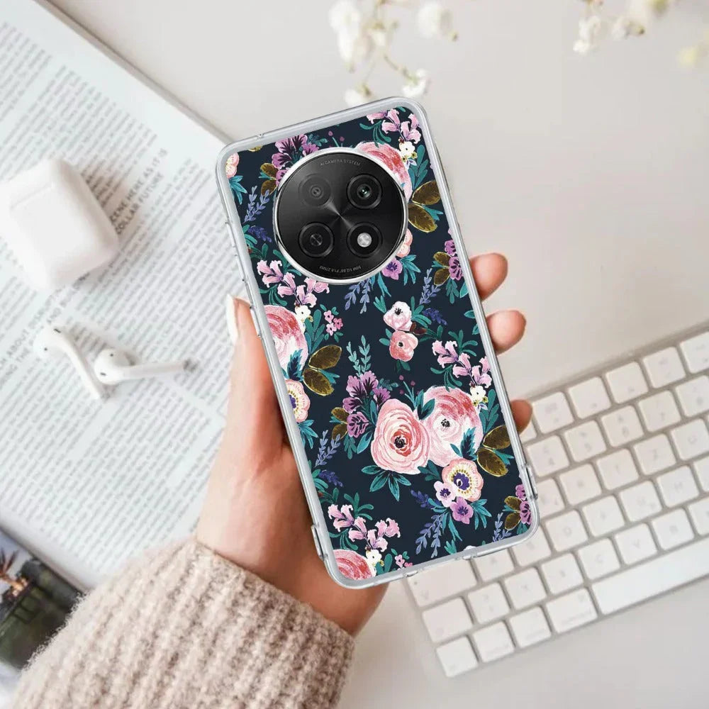 Cute Floral Anti Yellow Case For Oppo F29 Pro 5G