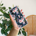 Cute Floral Transparent Silicon Case For Oppo F33 5G