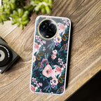 Cute Floral Transparent Silicon Case For Realme C53