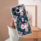 Cute Floral Anti Yellow Case For Realme 15T 5G