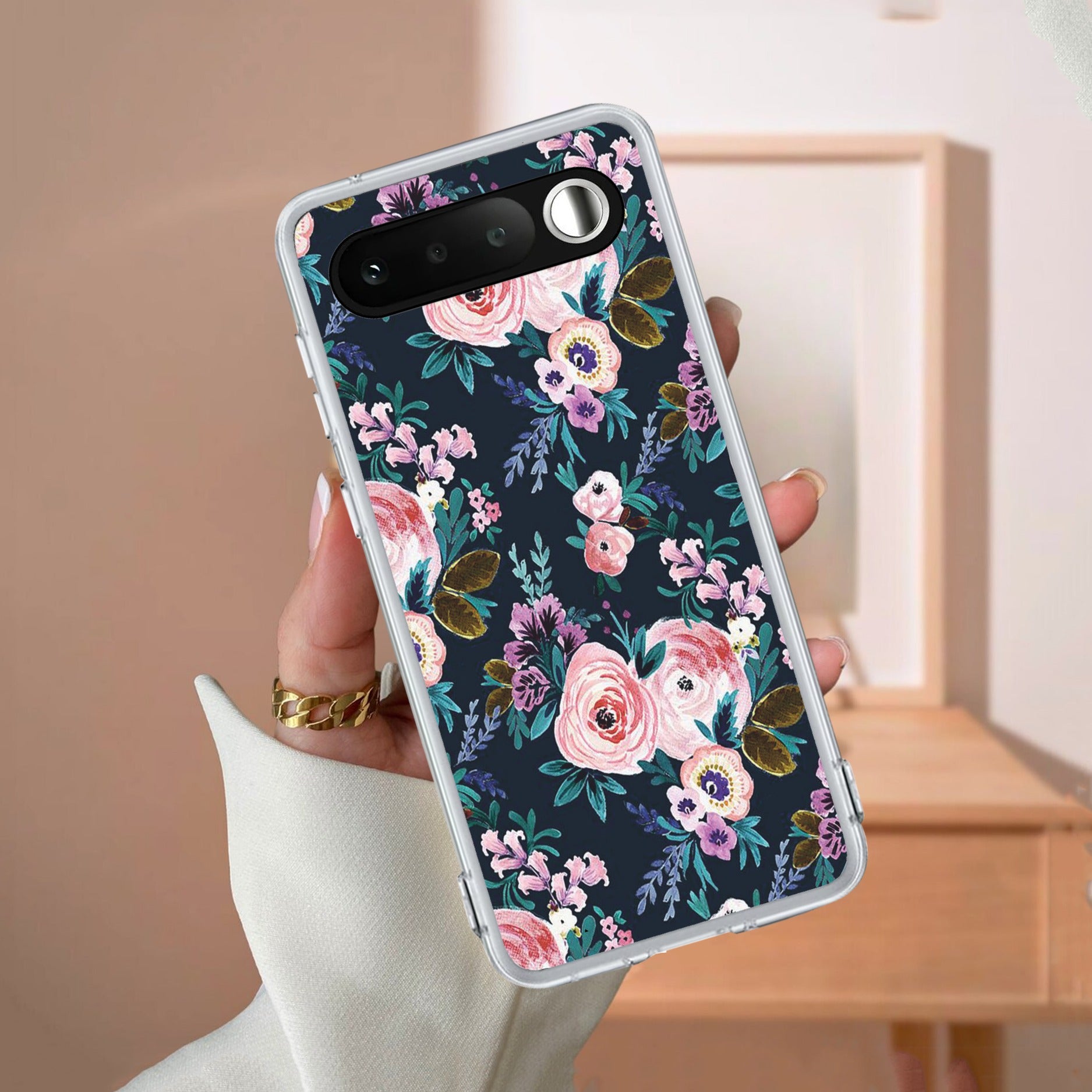 Cute Floral Anti Yellow Case For Realme 16 5G