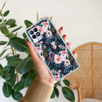 Cute Floral Transparent Silicon Case For Realme 8 5G / Realme 8s 5G / Realme 9 5G / Realme Narzo 30 5G