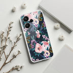 Cute Floral Transparent Silicon Case For Redmi/Xiaomi - ShopOnCliQ