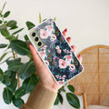 Cute Floral Anti Yellow Case For Samsung Galaxy S21 FE 5G