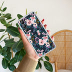 Cute Floral Transparent Silicon Case For Vivo T4x 5G