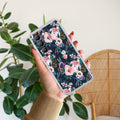 Cute Floral Transparent Silicon Case For Vivo X90 5G