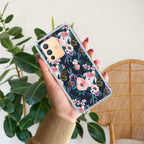 Cute Floral Transparent Silicon Case For Vivo V23 Pro 5G