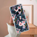 Cute Floral Transparent Silicon Case For Vivo V25 Pro 5G