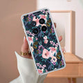Cute Floral Transparent Silicon Case For Vivo X200 Pro 5G