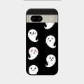 Cute Ghost Glass Case Cover For Google Pixel 8A 5G