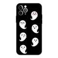 Cute Ghost Glass Case Cover For iPhone 11 Pro
