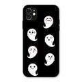 Cute Ghost Glass Case Cover For iPhone 11