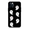 Cute Ghost Glass Case Cover For iPhone 12 Pro Max