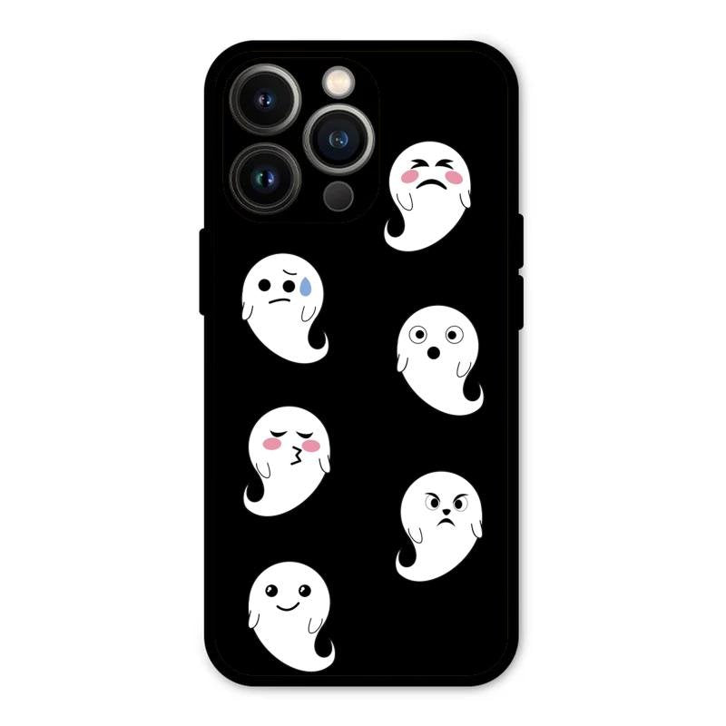 Cute Ghost Glass Case Cover For iPhone 13 Pro Max
