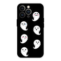 Cute Ghost Glass Case Cover For iPhone 13 Pro