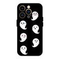 Cute Ghost Glass Case Cover For iPhone 14 Pro Max