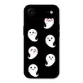 Cute Ghost Glass Case Cover For iPhone Air