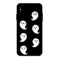 Cute Ghost Glass Case Cover For iPhone XS Max