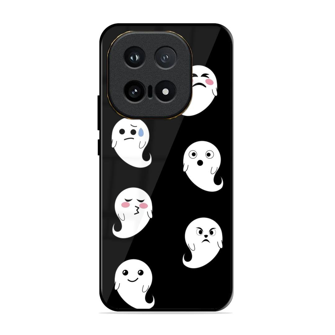 Cute Ghost Glass Case Cover For iQOO 15 5G