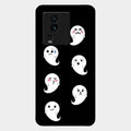 Cute Ghost Glass Case Cover For Iqoo Neo 7 Pro 5G