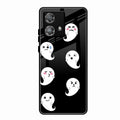 Cute Ghost Glass Case Cover For Motorola Edge 40 5G