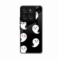 Cute Ghost Glass Case Cover For Motorola Edge 60 Stylus 5G