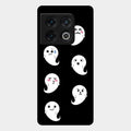 Cute Ghost Glass Case Cover For Oneplus 10 Pro 5G