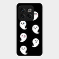 Cute Ghost Glass Case Cover For Oneplus 10T 5G
